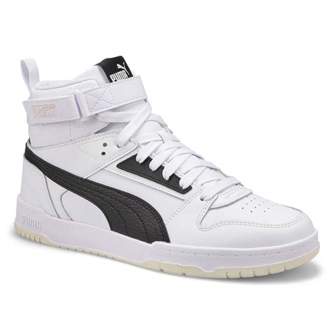 puma white high tops